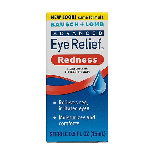 Bausch & Lomb Eye Relief Advanced Redness Eye Drops  0.5 FL OZ