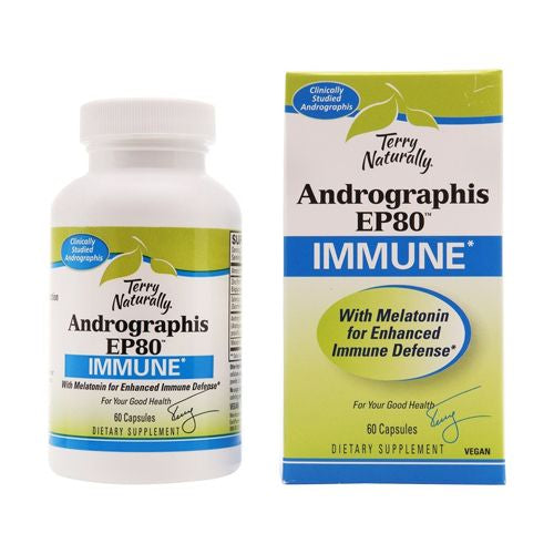Terry Naturally Andrographis EP80 IMMUNE - 60 Capsules