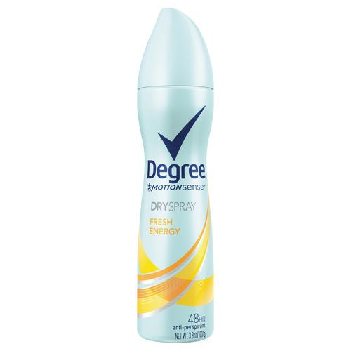 Degree Antiperspirant Deodorant Dry Spray Fresh Energy Deodorant for Women 3.8 oz