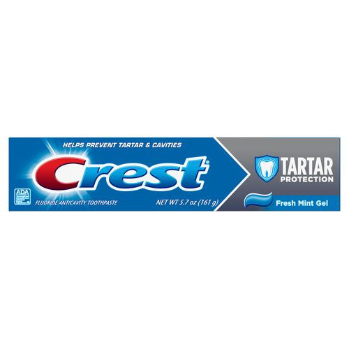 Crest Tartar Protection Toothpaste Gel  Fresh Mint  5.7 oz