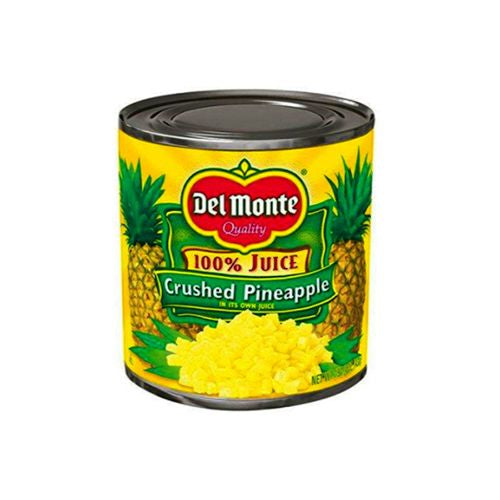 DEL MONTE, CRUSHED PINEAPPLE IN ITS OWN JUICE