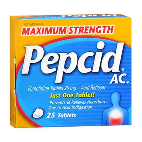 Pepcid AC Maximum Strength for Heartburn Prevention & Relief  8 Ct