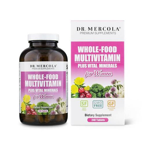 Dr. Mercola Wholefood Multivitamin for women - 240