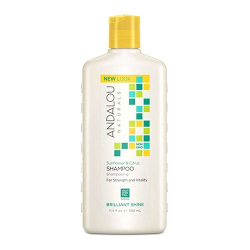 Andalou Naturals, Shampoo Shine Snflwr Ctrs - 11.5oz