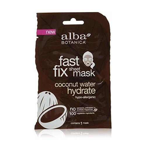 Alba Botanica Fast Fix Sheet Mask Coconut Water Hydrate