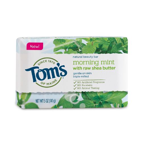 Tom's of Maine Morning Mint Natural Beauty Bar Soap, 5 oz