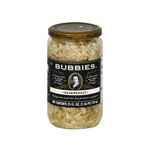 Bubbies, Sauerkraut - 25oz