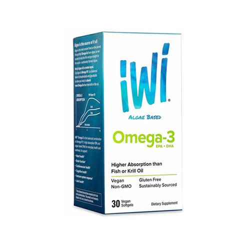 iWi Algae-Based Omega-3  30 Ct