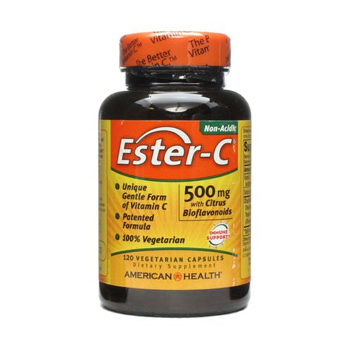 American Health Ester-C with Citrus Bioflavonoids 500 mg 120 Veg Caps