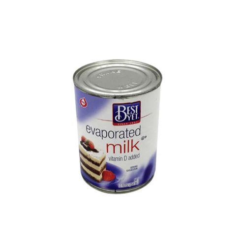 Best Yet Evaporated Milk - 12 Oz