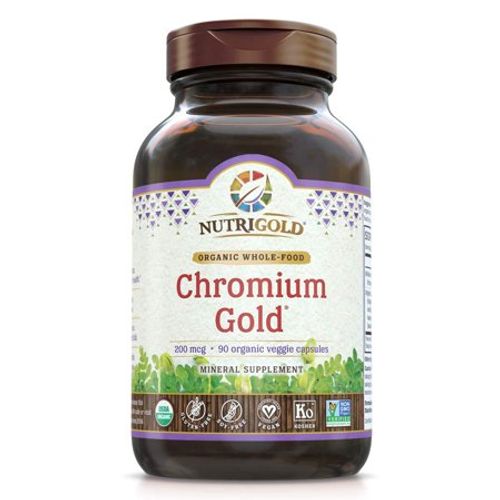 Chromium Gold by Nutrigold (90 Vegetarian  Capsules)