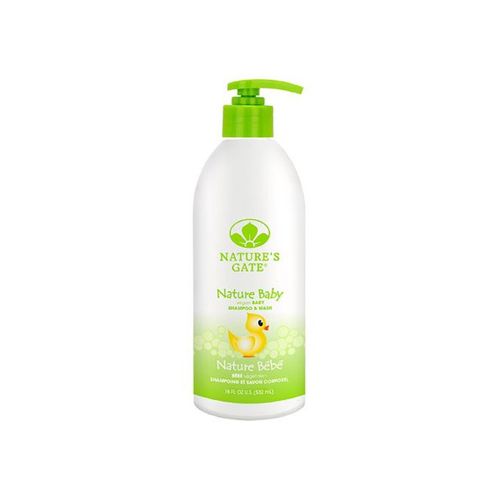 Nature s Gate Nature Baby Vegan Shampoo & Wash  18.0 FL OZ