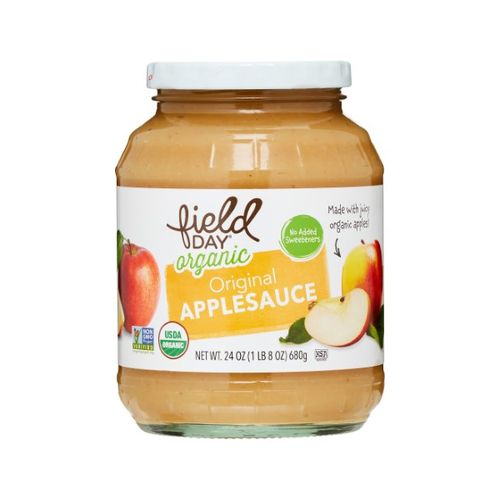 Field Day Organic Applesauce, 24 Oz