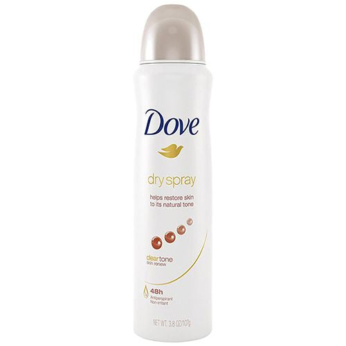 Dove Advanced Care Dry Spray Antiperspirant Deodorant Skin Renew  3.8 oz