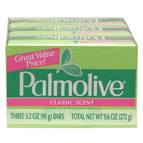 Palmolive Bath Bar Soap  Classic Scent 3.20 oz  3 ea