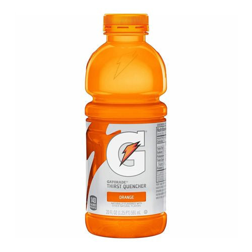 Gatorade Thirst Quencher Orange 20 Fluid Ounce Plastic Bottle
