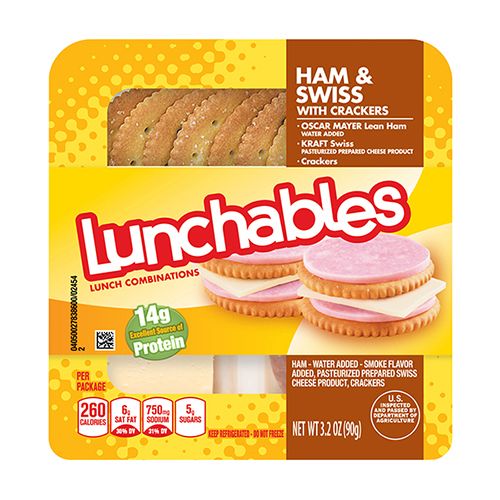 Oscar Mayer Lunchables - Ham & Swiss Lunch Combinations 4.50 oz