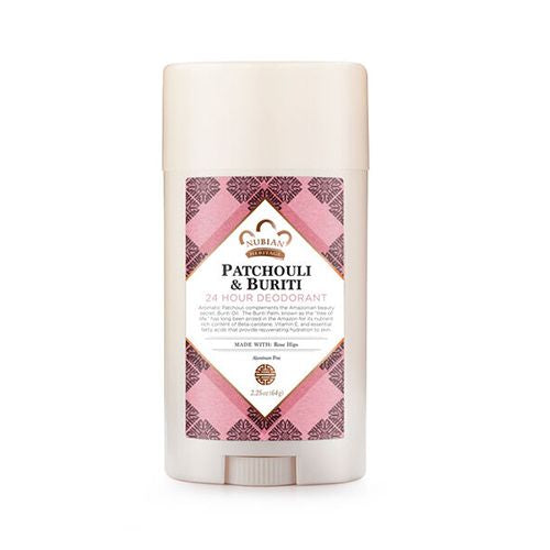 Nubian Heritage - 24 Hour Deodorant Patchouli & Buriti - 2.25 oz.