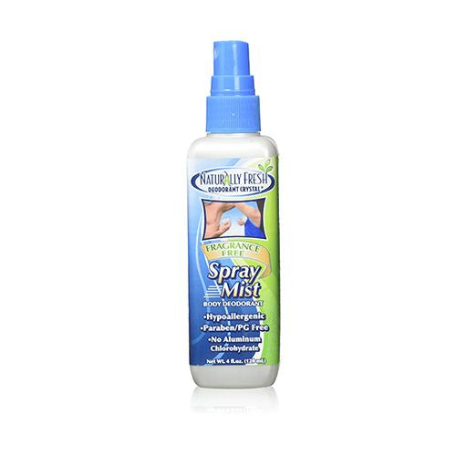 Naturally Fresh Deodorant Crystal Spray Mist No Fragrance 4 oz