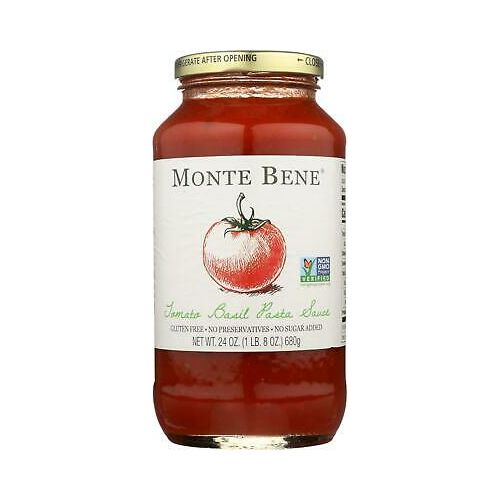 GLUTEN FREE TOMATO BASIL PASTA SAUCE, TOMATO BASIL