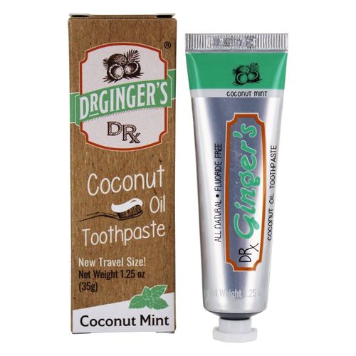 Dr Ginger's Coconut Oil Toothpaste C