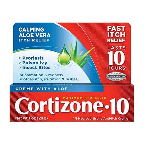 Cortizone 10 Maximum Strength  Anti Itch Crème (1 Oz)