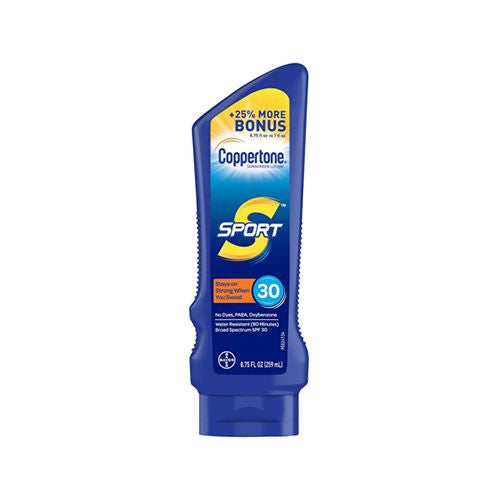 Coppertone Sport Sunscreen Lotion SPF 30  7 Fl Oz