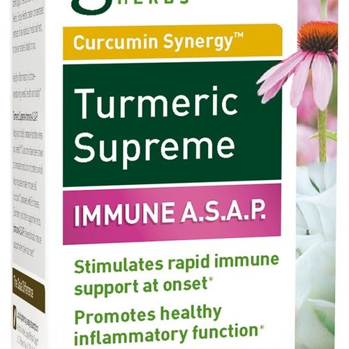 Gaia Herbs Turmeric Supreme Immune Vegetarian Liquid Phyto-Caps, 20 Ct