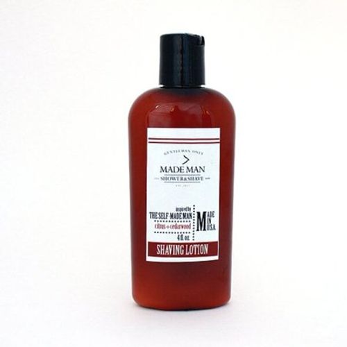 Made Man Citrus Cedarwood Shaving Lotion 4oz