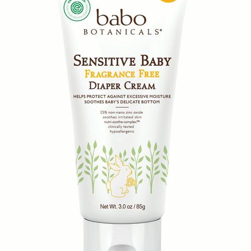 Babobotani, Diaper Cream Zinc - 3oz