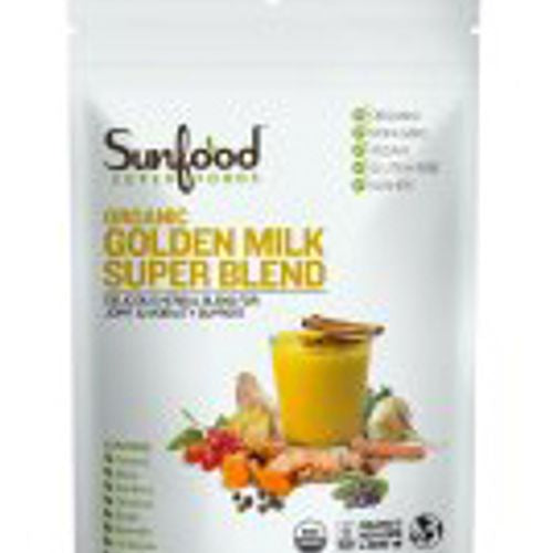 Sunfood superfoods organic golden milk powder, 6.0 oz