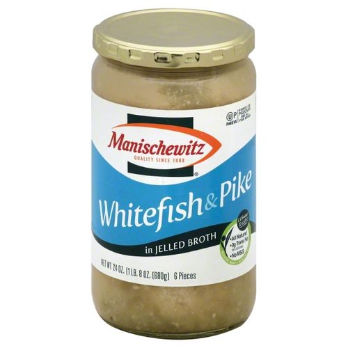 Manischewitz, Fish Pike & White Jel - 24oz