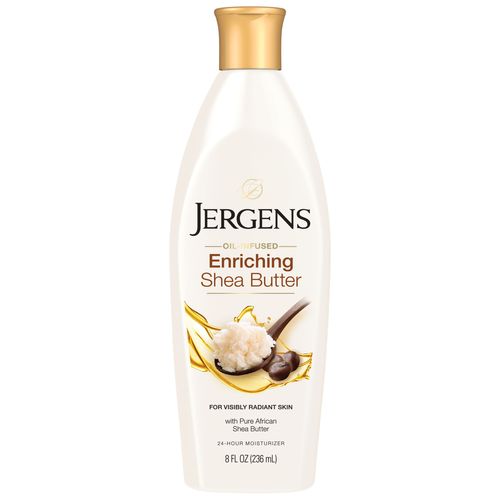 Jergens Hand and Body Lotion  Shea Butter Deep Conditioning Body Lotion  8 Oz