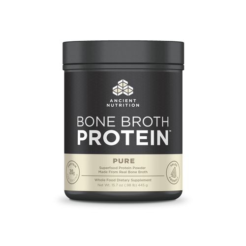 Ancient Nutrition, Bone Broth Protein, Pure, 20 Servings