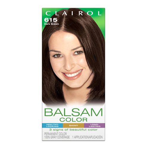 Clairol Balsam Color Hair Color  615 Dark Brown