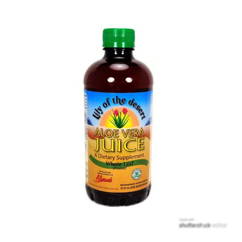 Lily of the Desert Aloe Vera Juice  Whole Leaf Filtered  32 fl oz (946 ml)