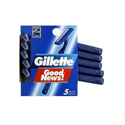 Gillette® Sensor2® Disposable Razor 5 ct Carded Pack