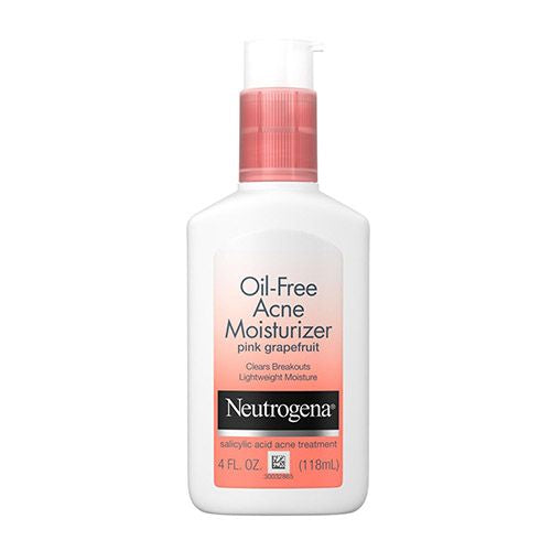 Neutrogena Oil Free Acne Moisturizer Pink Grapefruit / LOTION