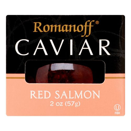 Romanoff Caviar, Red Salmon, 2 Oz