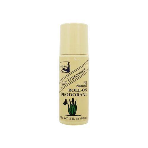 Alvera- All Natural Roll-On Deodorant Aloe Unscented  3 fl oz