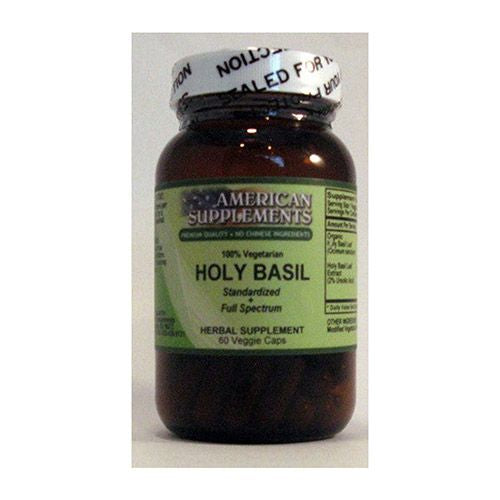 Holly Hill Health Foods  Holy Basil  60 Vegetarian Capsules
