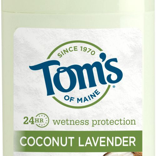 Tom s of Maine Natural Antiperspirant  Coconut Lavender  2.25 oz