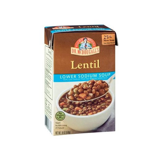 LENTIL LOWER SODIUM SOUP