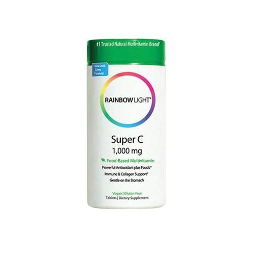 Rainbow Light Super C 1 000 Mg 60 Tab