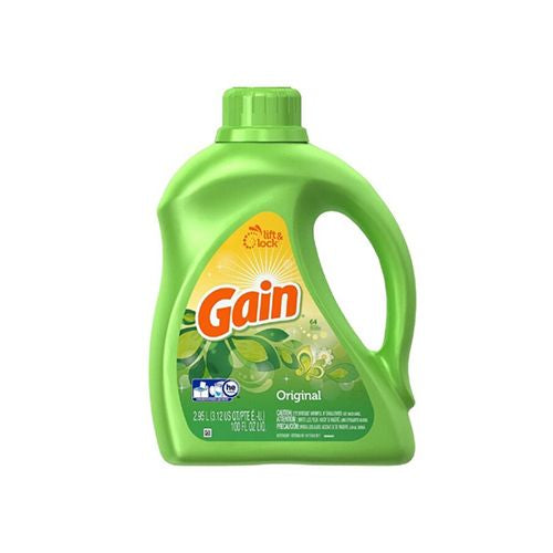 Gain Original  64 Loads Liquid Laundry Detergent  100 Fl Oz
