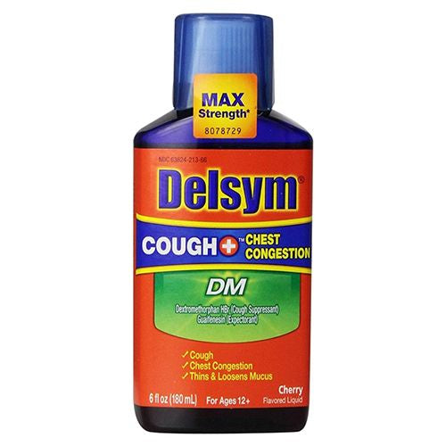 Delsym Adlt Dm Ches - 6 Oz