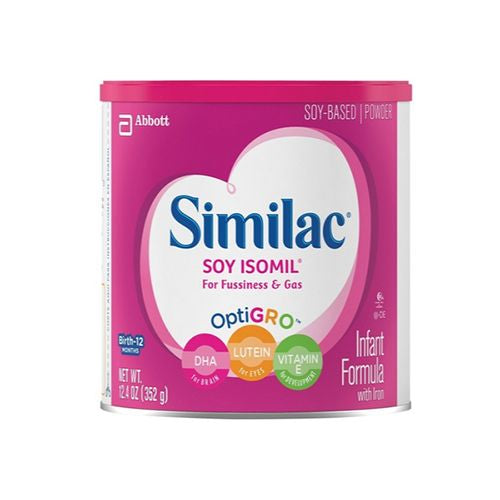 SIMILAC SOY ISOMIL POWDER 1/12.4 OZ CAN.