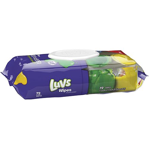 Luvs Baby Wipes     - 72ct