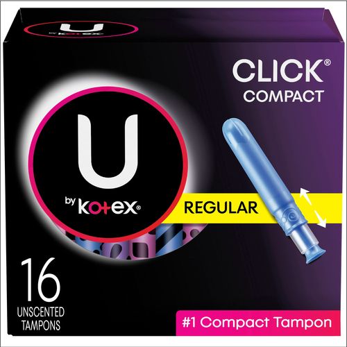 U BY KOTEX SUPER PREMIUM TAMPONS REGULAR ABSORBENCY 16