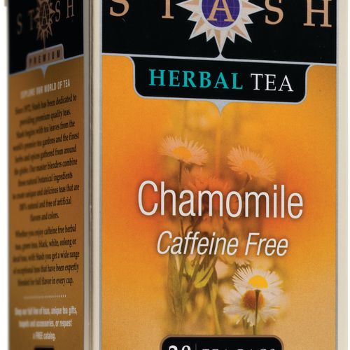 Stash Tea Chamomile Herbal Tea, 20 Tea Bags Per Box, Premium Herbal Tisane, Sweet Soothing Herbal Tea, Enjoy Hot or Iced (B000VK9YM4)